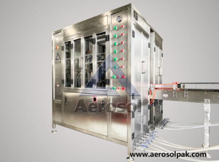 High-Speed Aerosol Filling Machine