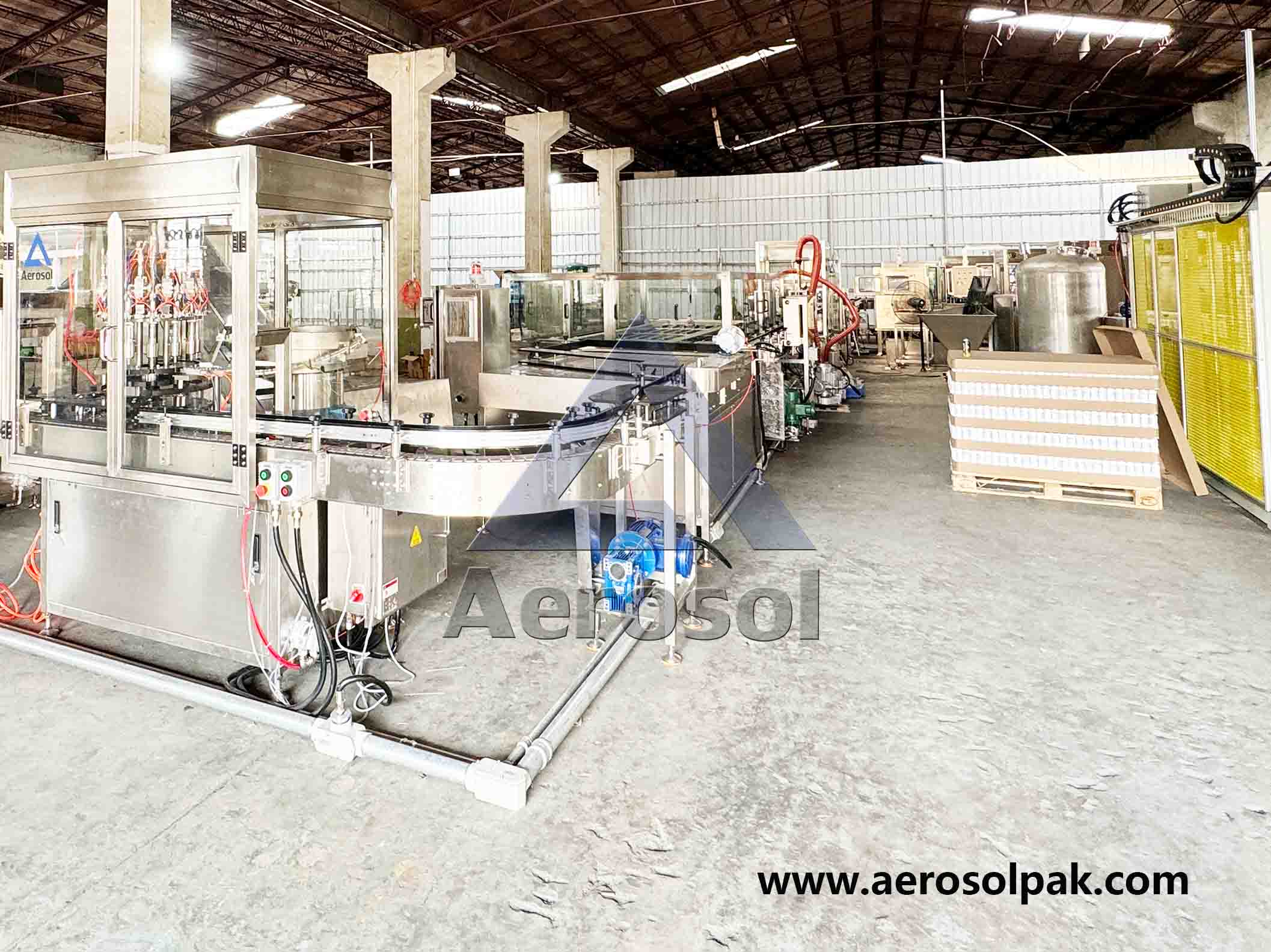 200CPM High-speed Aerosol Filling Machine