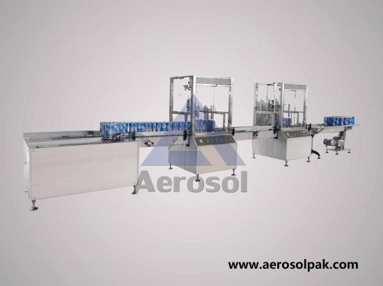 Aerosol Filling Machine
